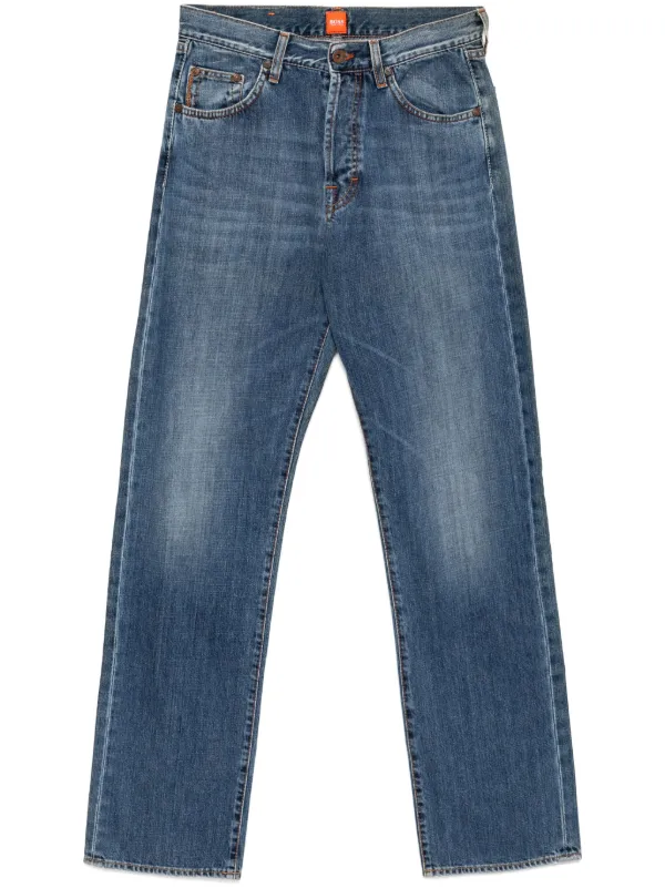 Stretch Denim Regular Fit Jeans Hugo Boss Orange Label Jeans