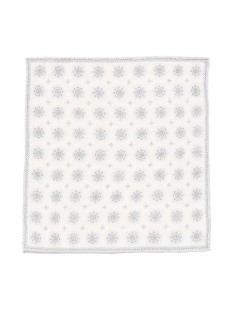 Eleventy floral-print handkerchief