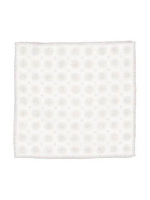 Eleventy floral-print handkerchief