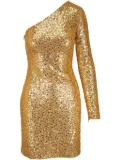 Michael Kors sequinned mini dress - Gold