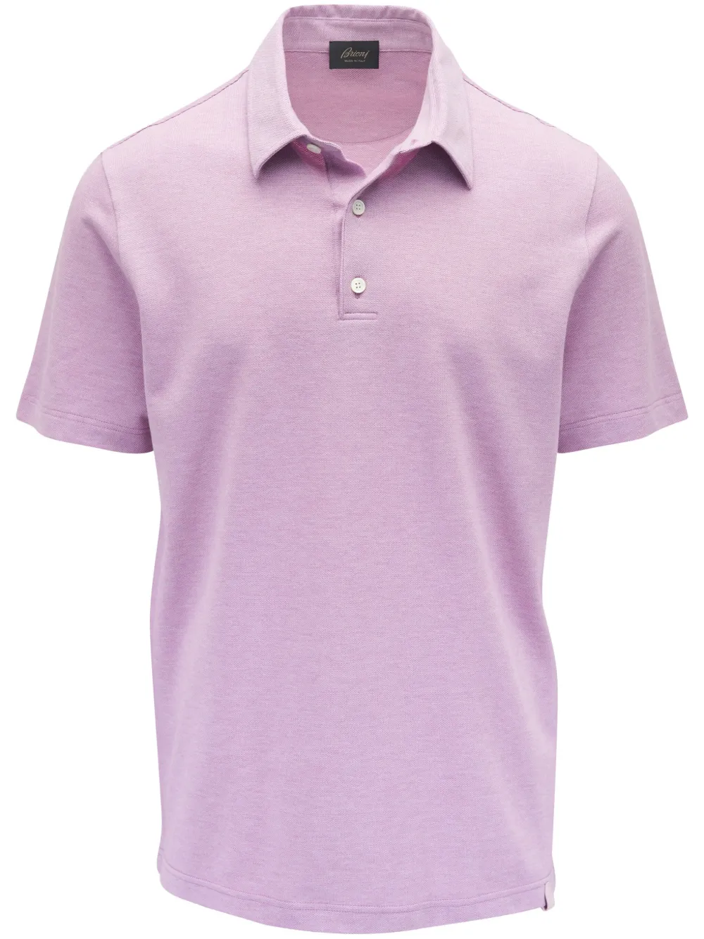 Brioni Katoenen poloshirt Roze