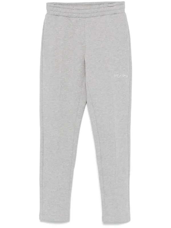 The Attico Logo-appliqué Sweatpants in Grey