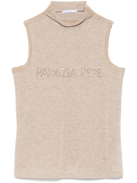 Patrizia Pepe crystal-logo top