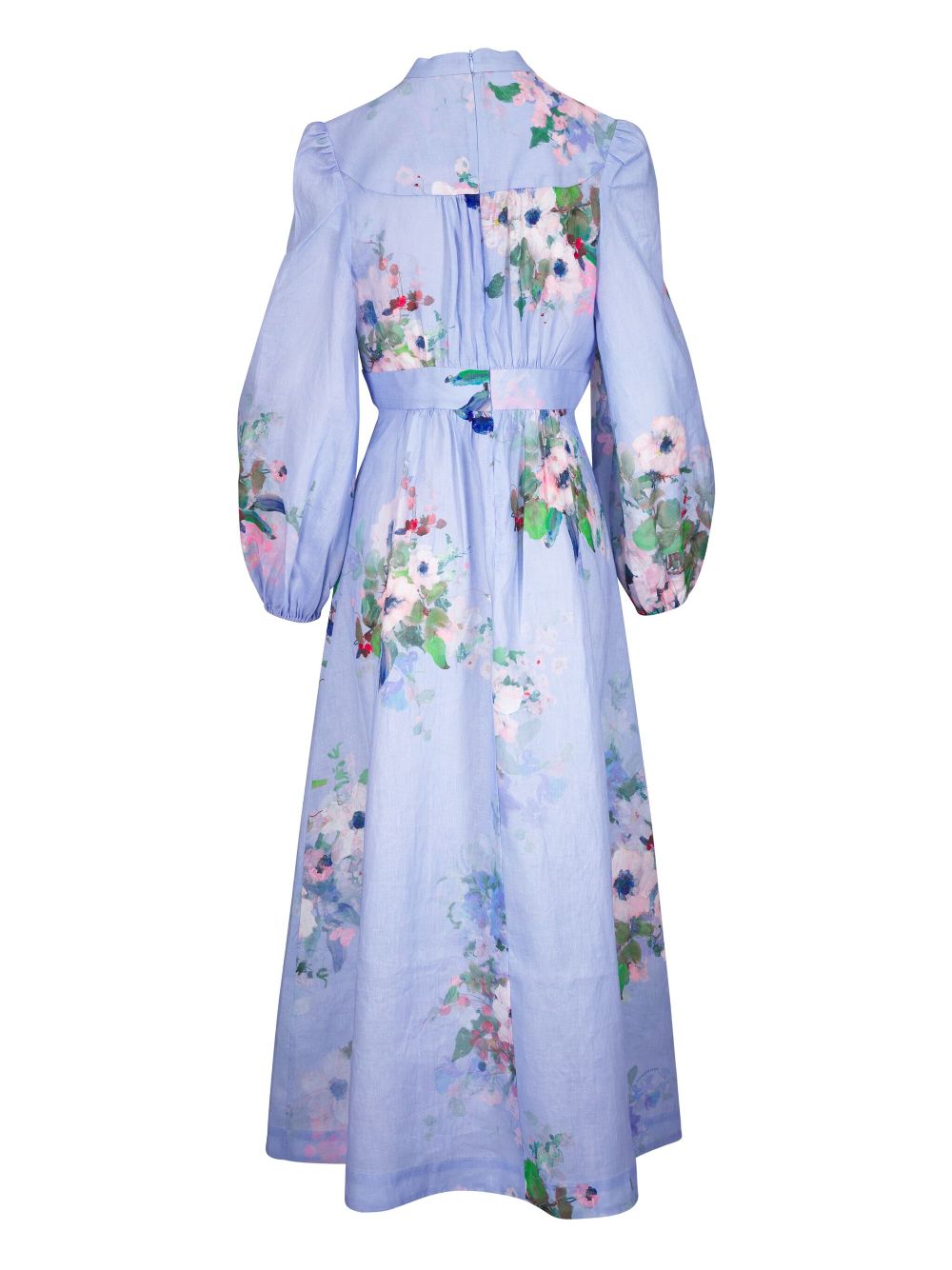 ZIMMERMANN Everley Plunge dress - Blauw