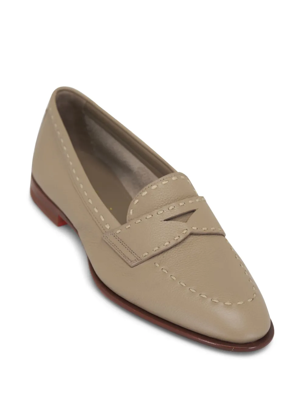 Santoni Penny sandalen - Bruin