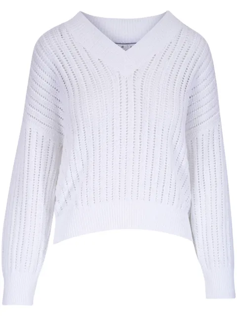Brunello Cucinelli open-knit sweater