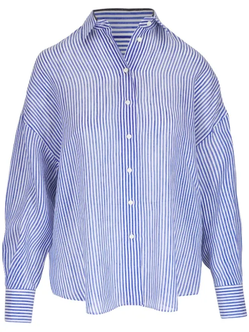 Chemise à rayures - Brunello Cucinelli - Modalova