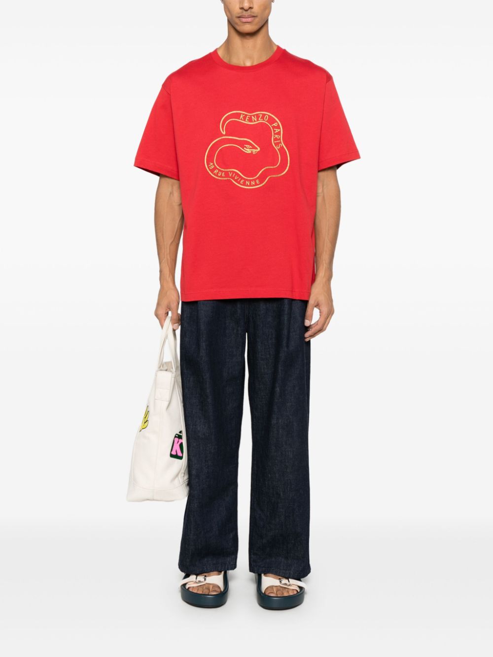 Kenzo Year Of The Snake T-shirt - Red