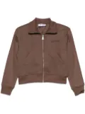 The Attico logo-appliqué sweatshirt - Brown