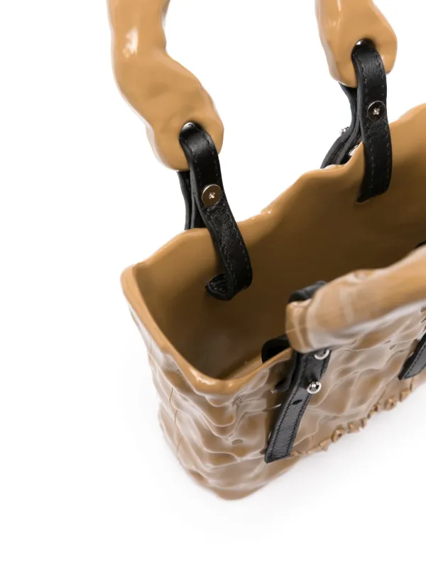 Ottolinger ミニ トートバッグ Ottolinger — Belted Tote Bag Mini
