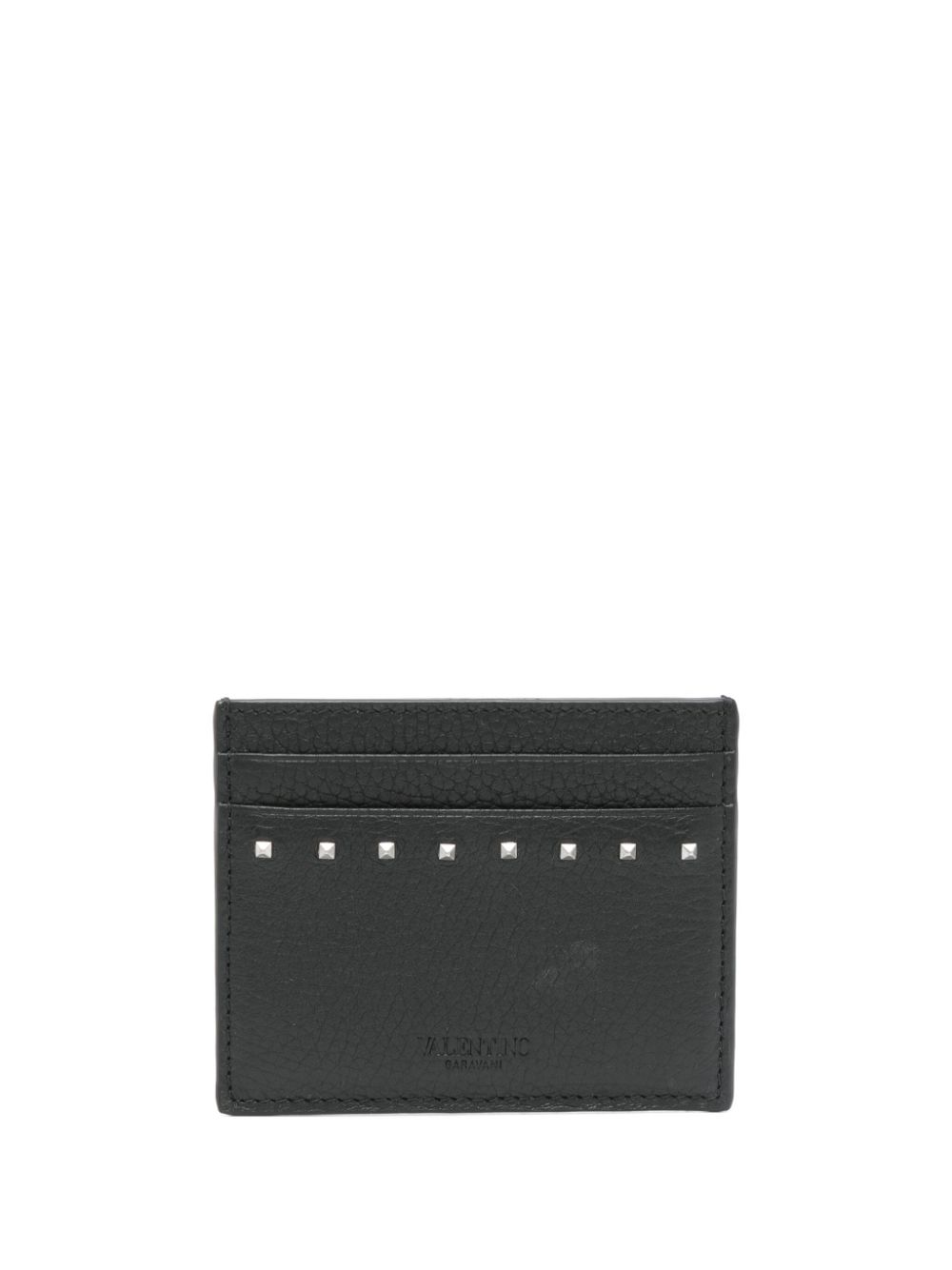 Rockstud-embellished card holder