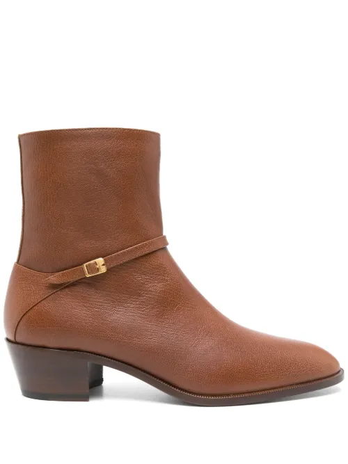 Bottines en cuir 50 mm - Valentino Garavani - Modalova
