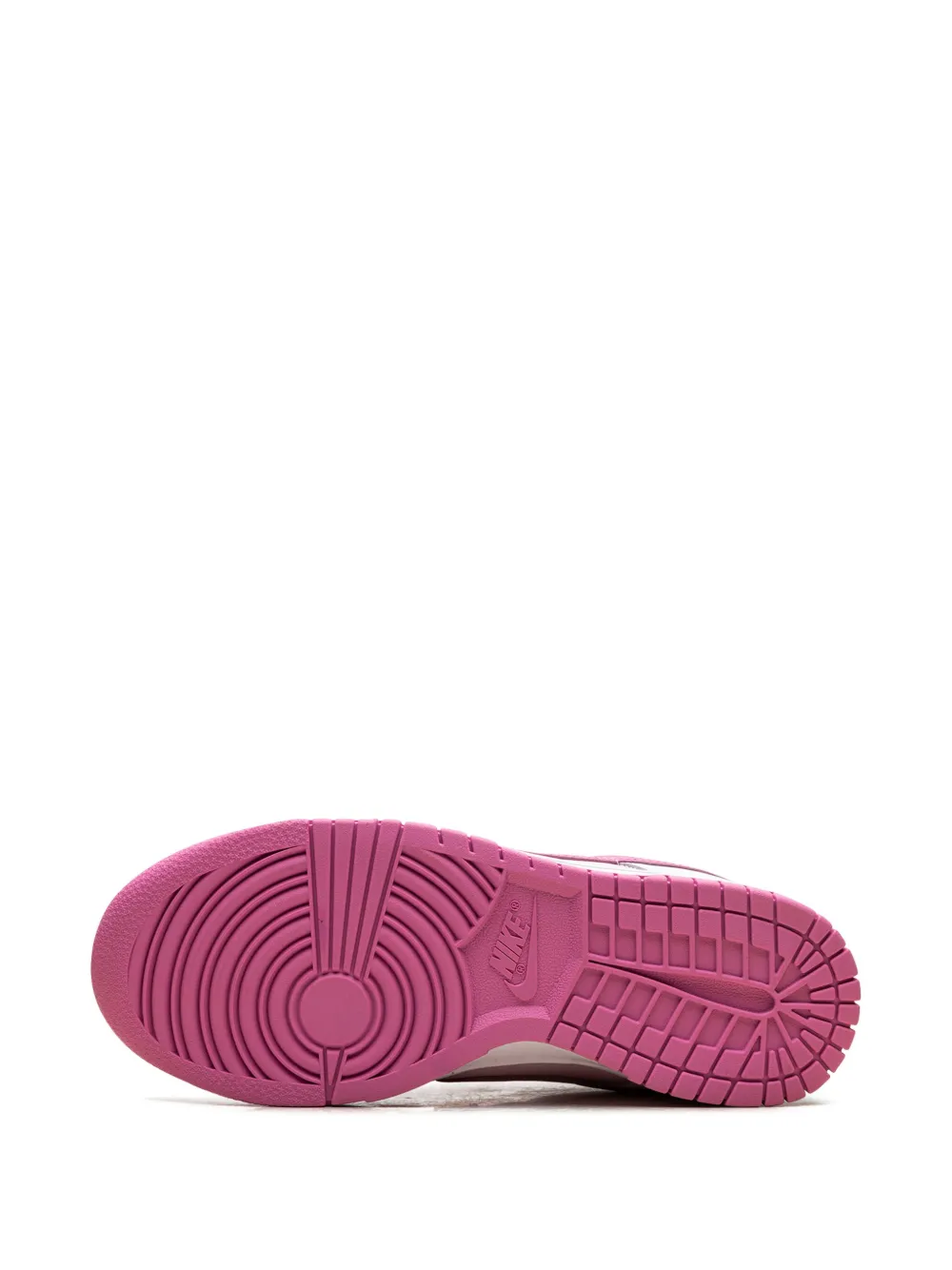 Nike Dunk Low "pink Foam/playful Pink/white" Sneakers In White