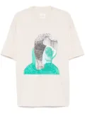 Homme Plissé Issey Miyake RB T-shirt - Neutrals