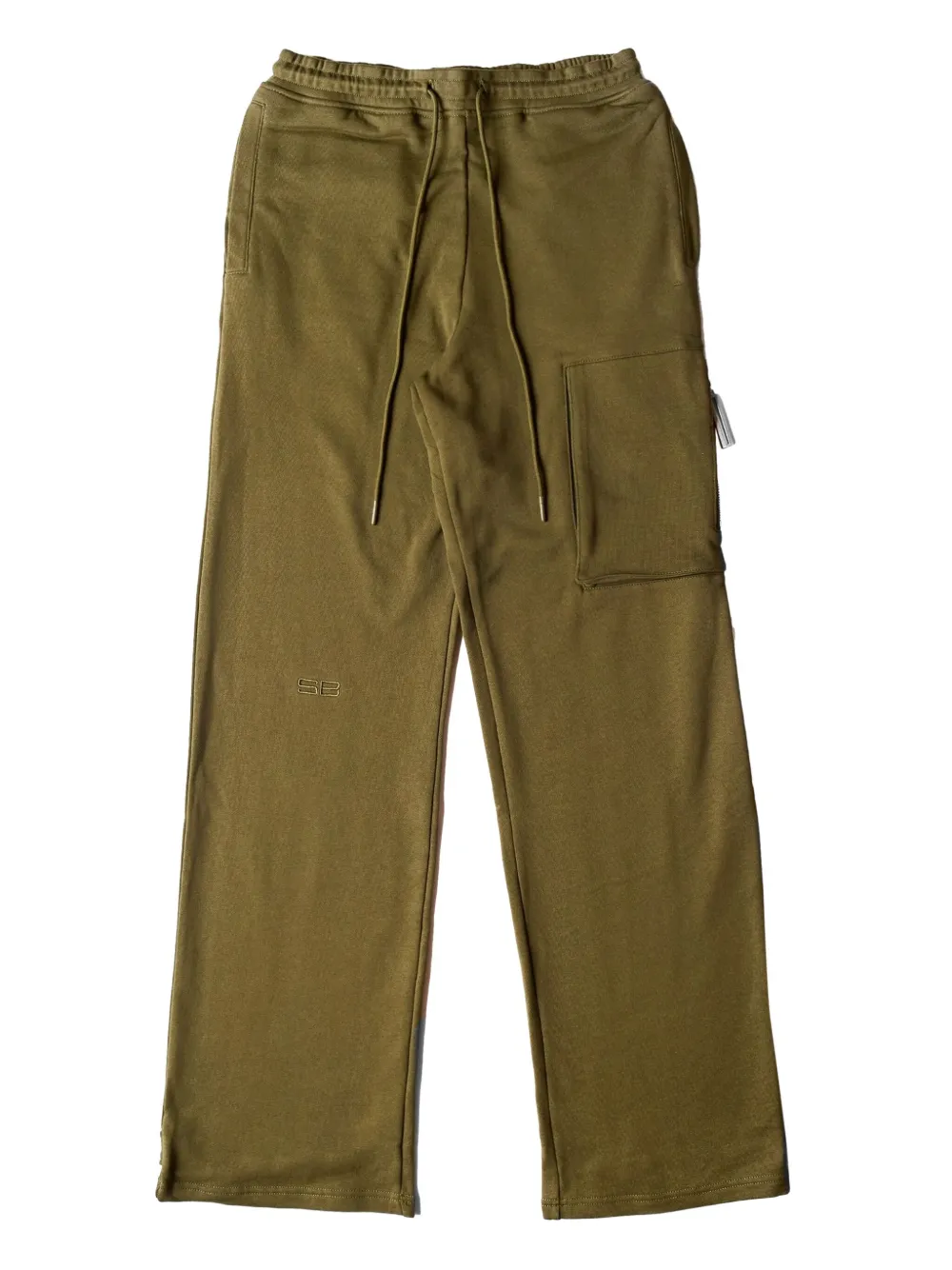 cargo-pocket track pants