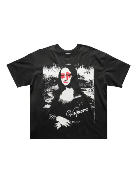 Vaquera Mona Lisa print T-shirt