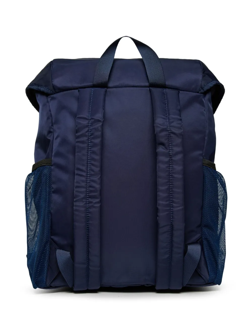 Marni Kids logo-print backpack - Blauw