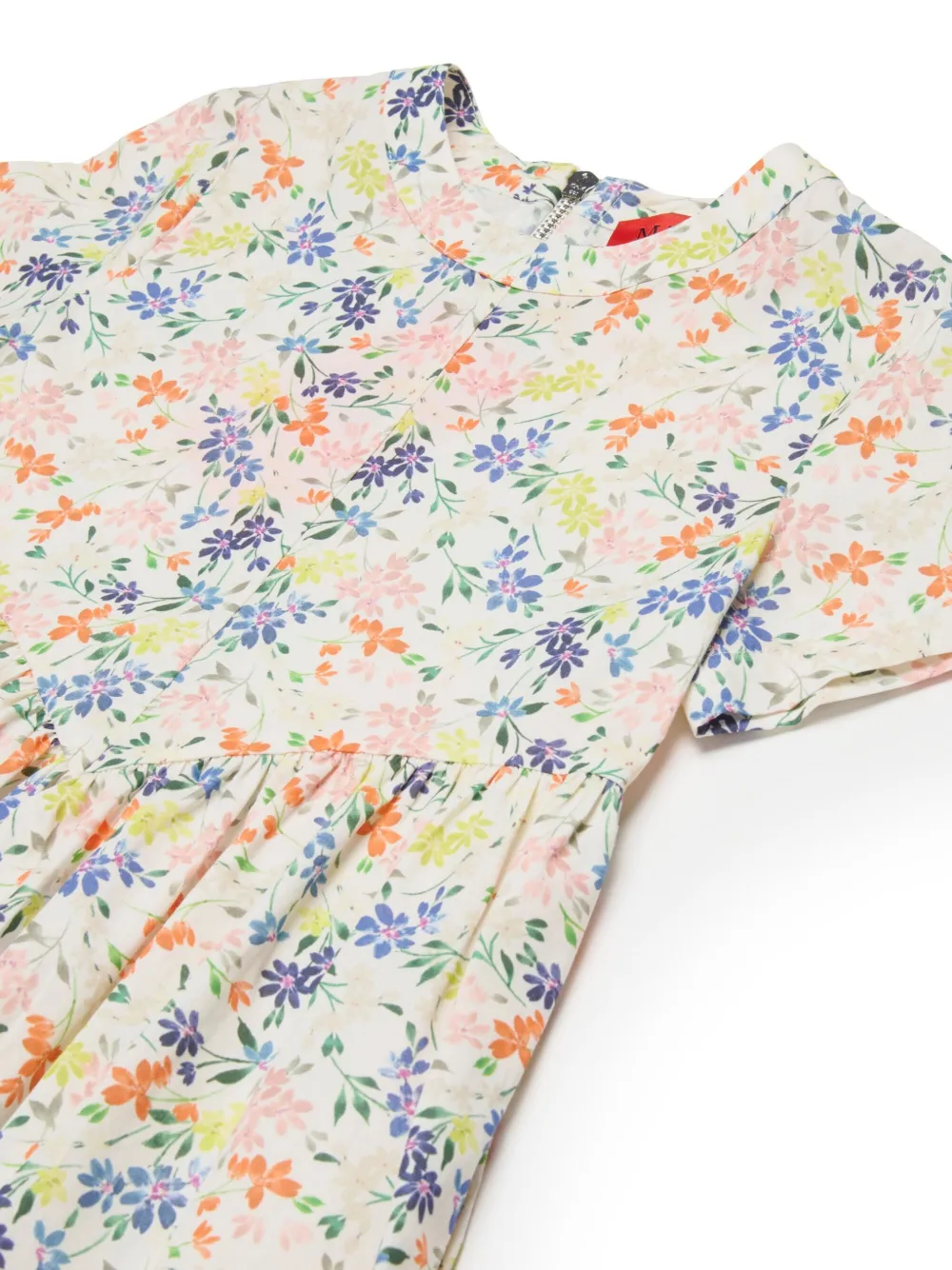 MAX&Co. Kids Jurk met bloemenprint Wit