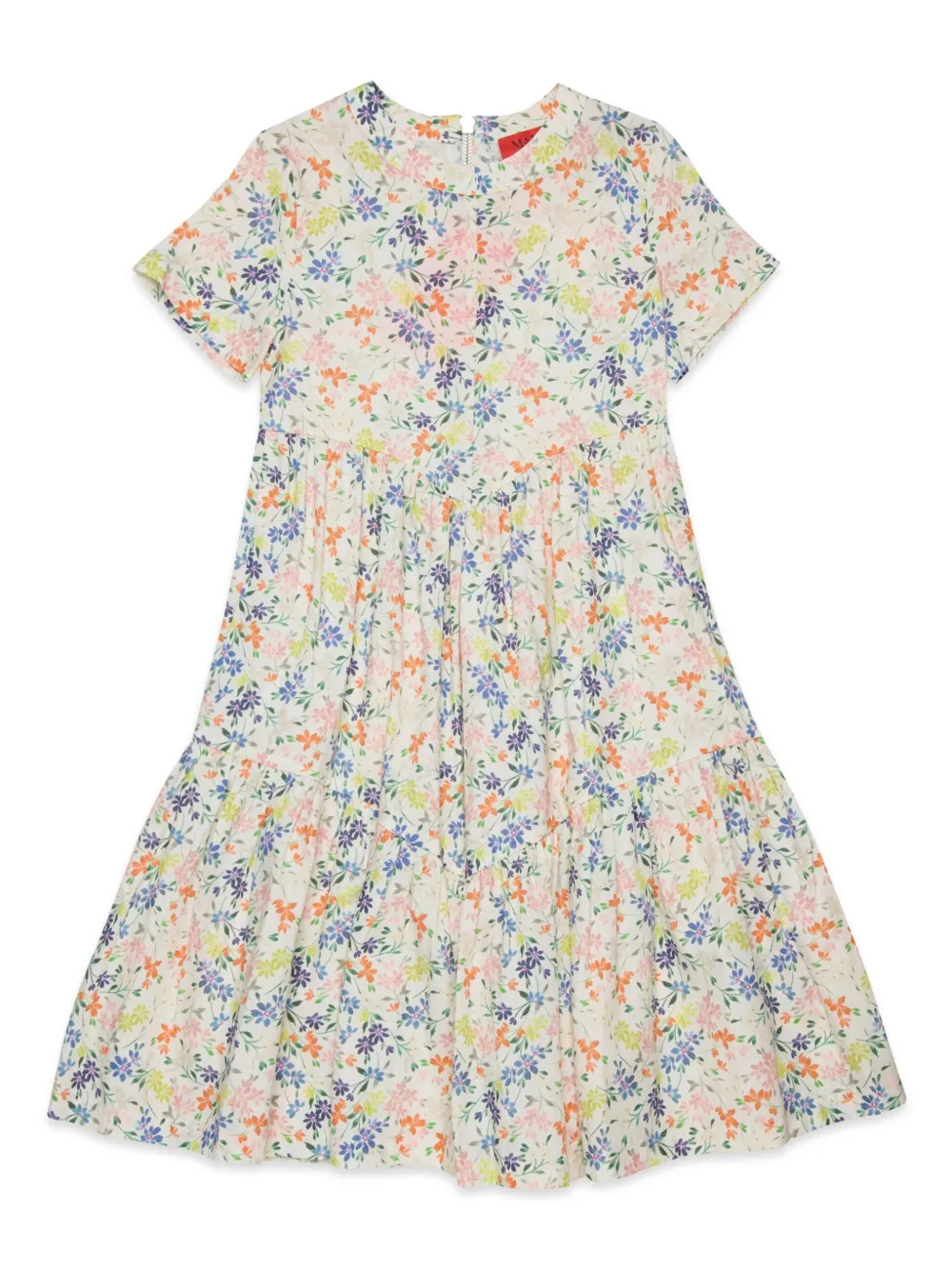 MAX&Co. Kids robe à fleurs imprimées | blanc | Image 1