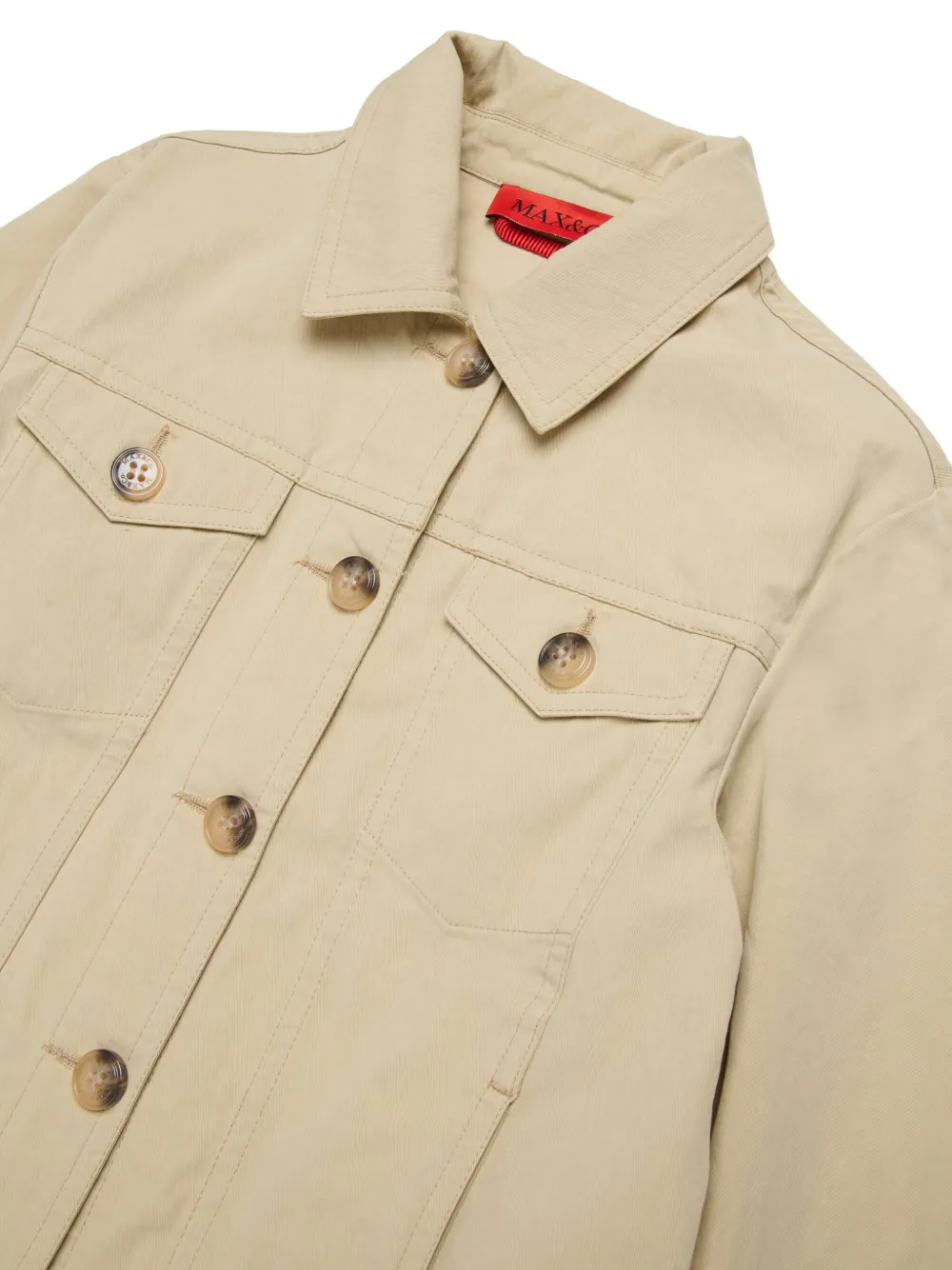 MAX&Co. Kids Button-up jack Beige
