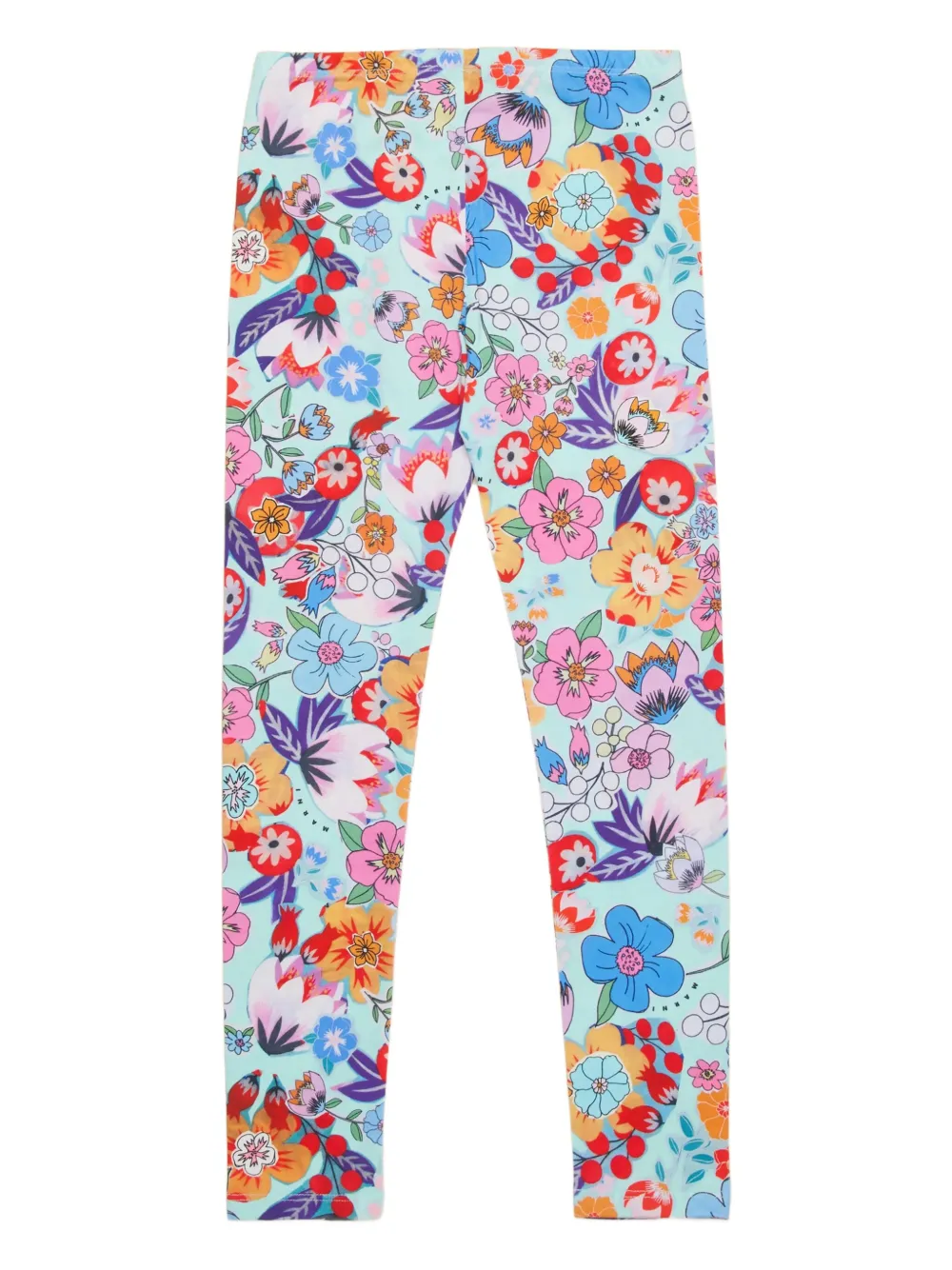 Marni Kids Holiday legging Blauw