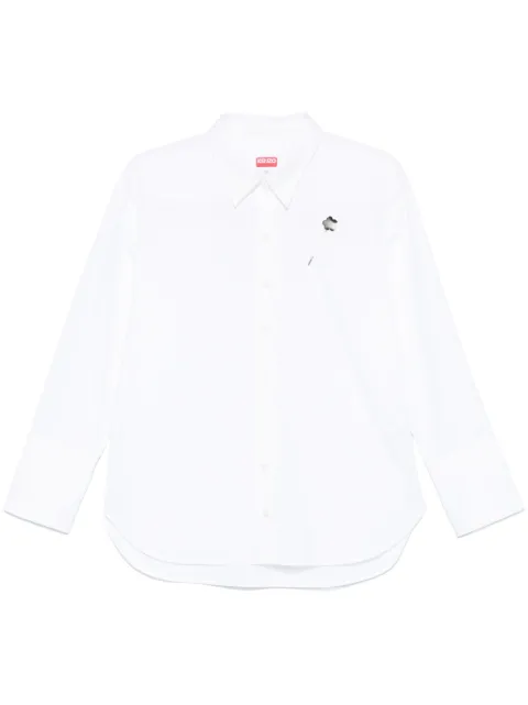 Kenzo floral-detail shirt