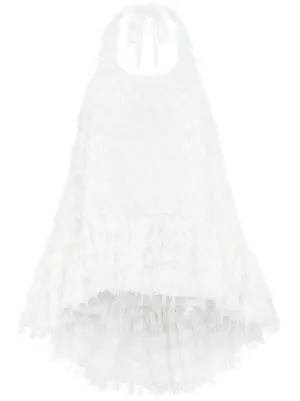 Cecilie Bahnsen Selena トップ | ホワイト | FARFETCH JP