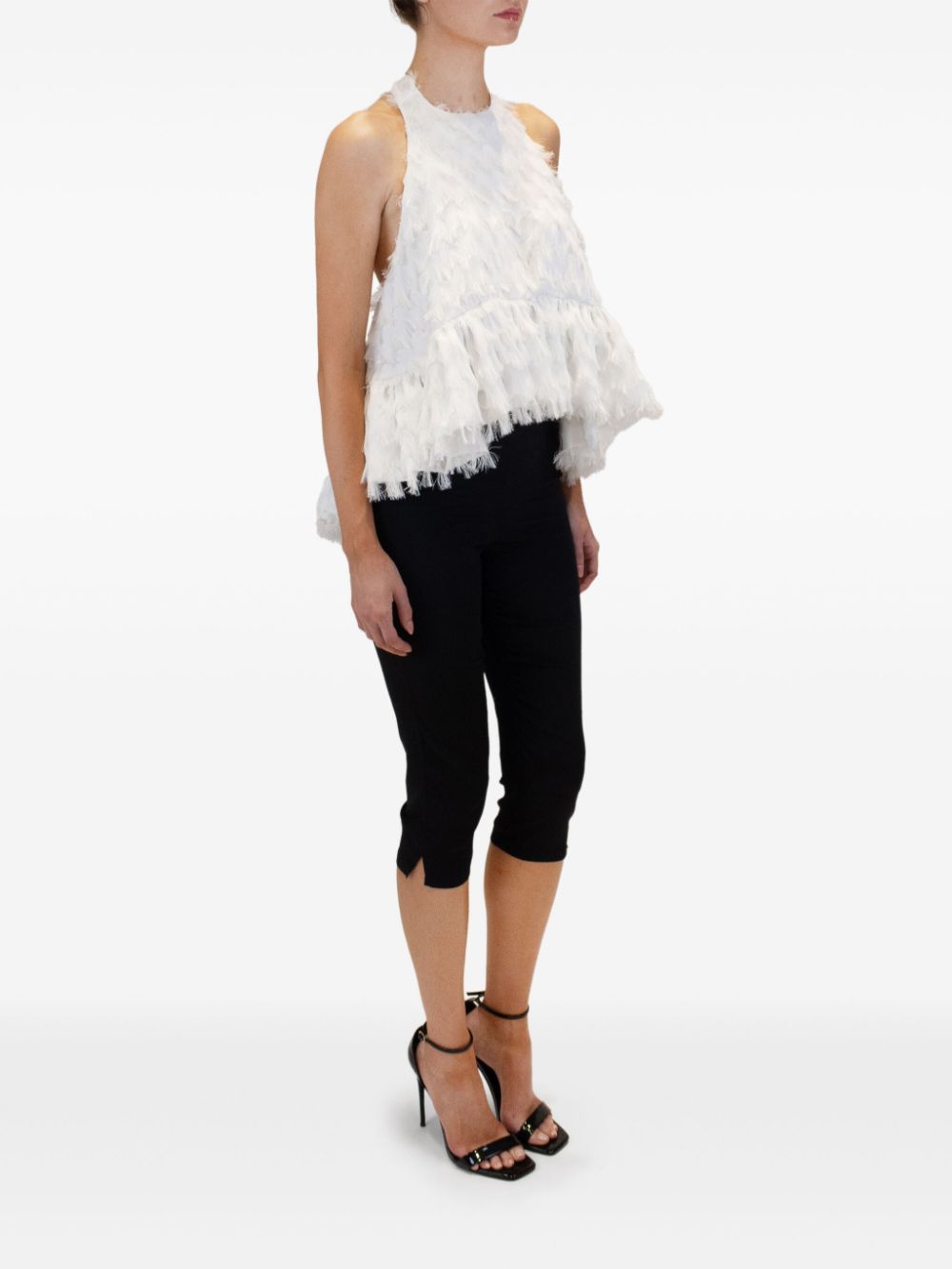 AZEEZA Winston blouse - Wit