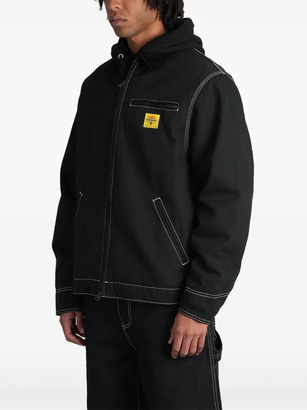 ICECREAM zip-closure jacket | Black | Image 1