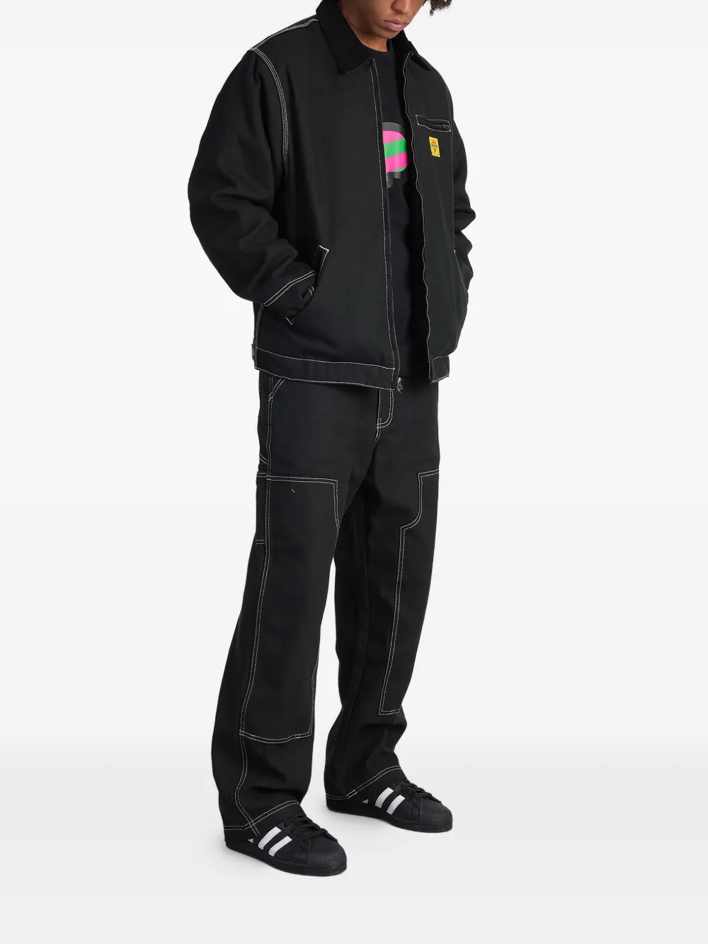 ICECREAM Cargo broek Zwart