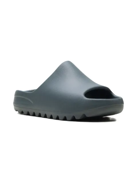 Adidas Yeezy Kids Yeezy GS "Slate Marine" slides