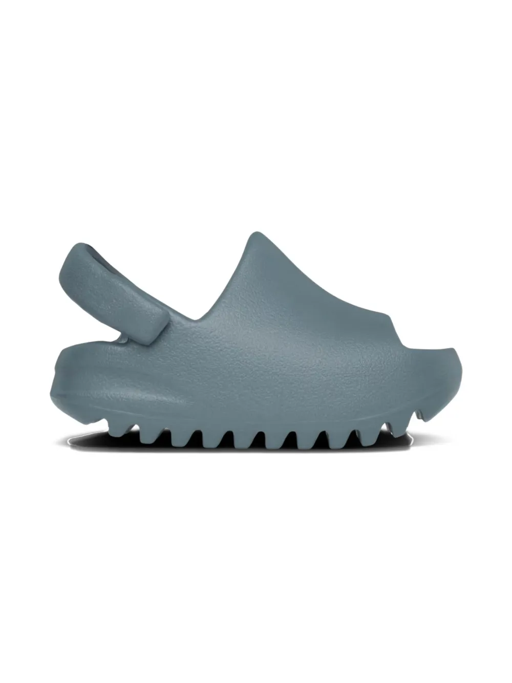 Adidas Yeezy Kids Geribbelde sandalen met enkele band - Blauw