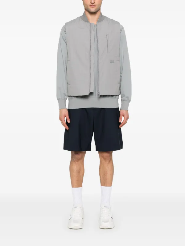 Dolce & Gabbana ロゴパッチ ベスト | グレー | FARFETCH JP