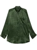 Balenciaga Cocoon shirt - Green