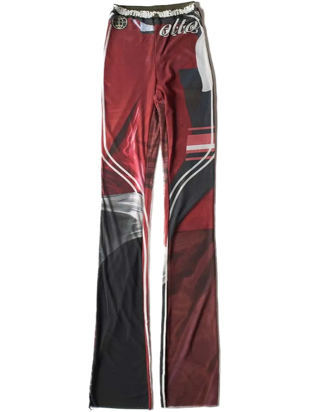 Ottolinger mesh trousers | Red | Image 1