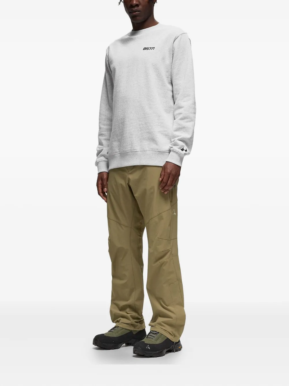 ROA zip-pocket trousers - Groen