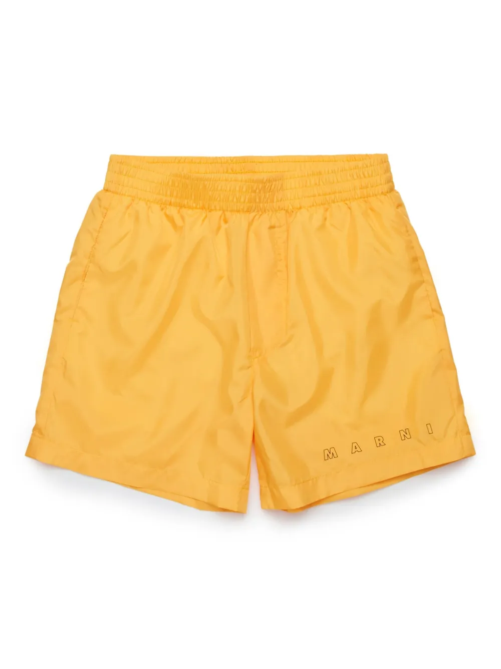 logo-print swim shorts