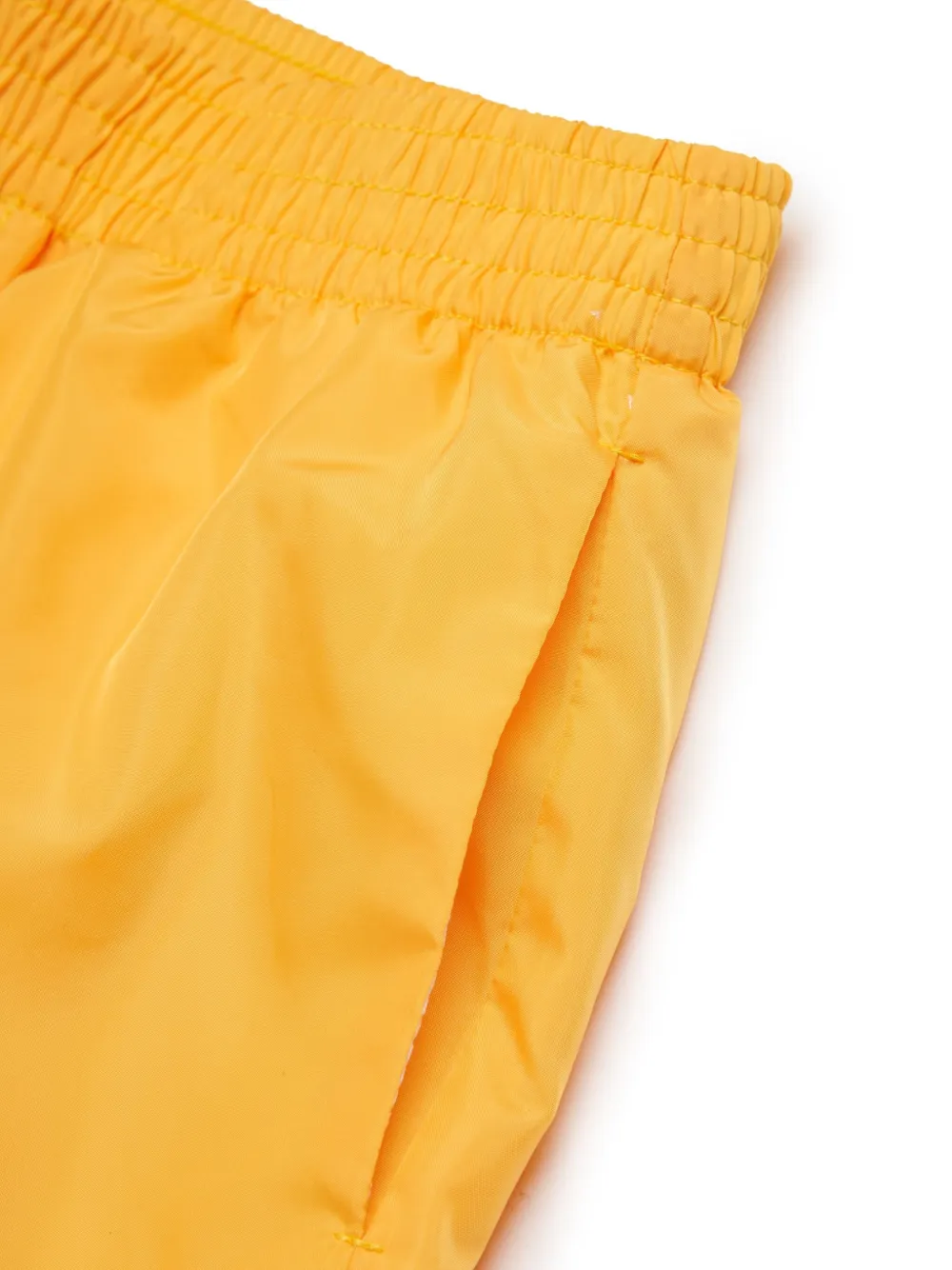 Marni Kids Zwembroek met logoprint Geel