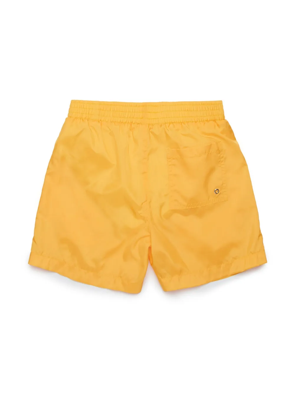 Marni Kids logo-print swim shorts - Geel