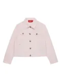MAX&Co. Kids single-breasted jacket - Pink