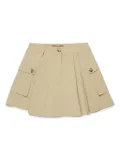MAX&Co. Kids pleated mini skirt - Neutrals