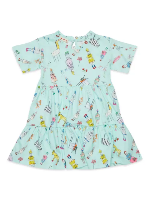 Marni Kids Rainbow Day-print dress