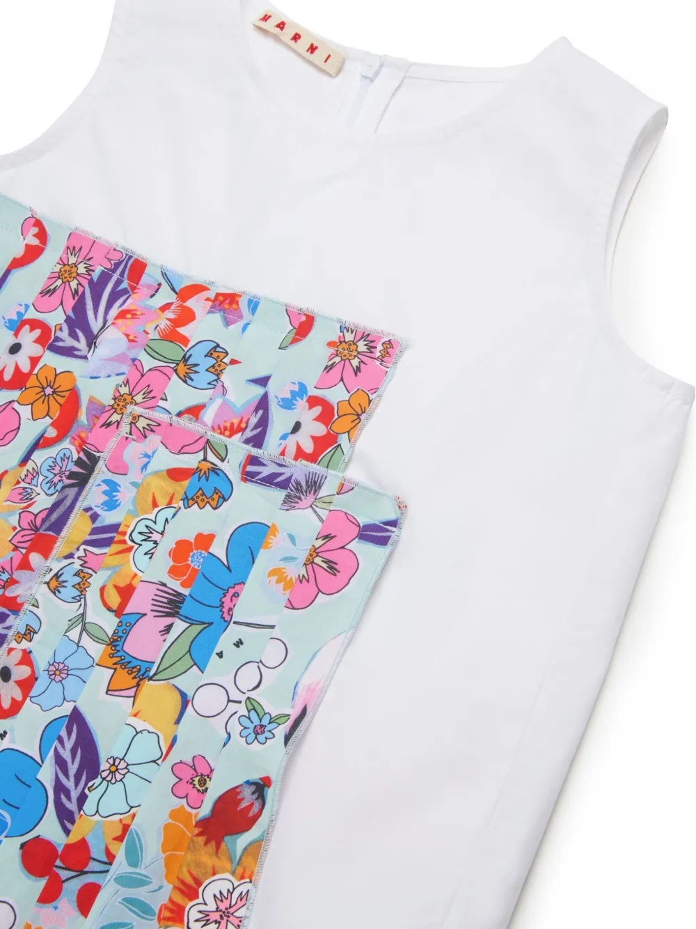 Marni Kids Tanktop met print Wit