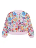 Marni Kids Holiday bomber-style sweatshirt - Blue
