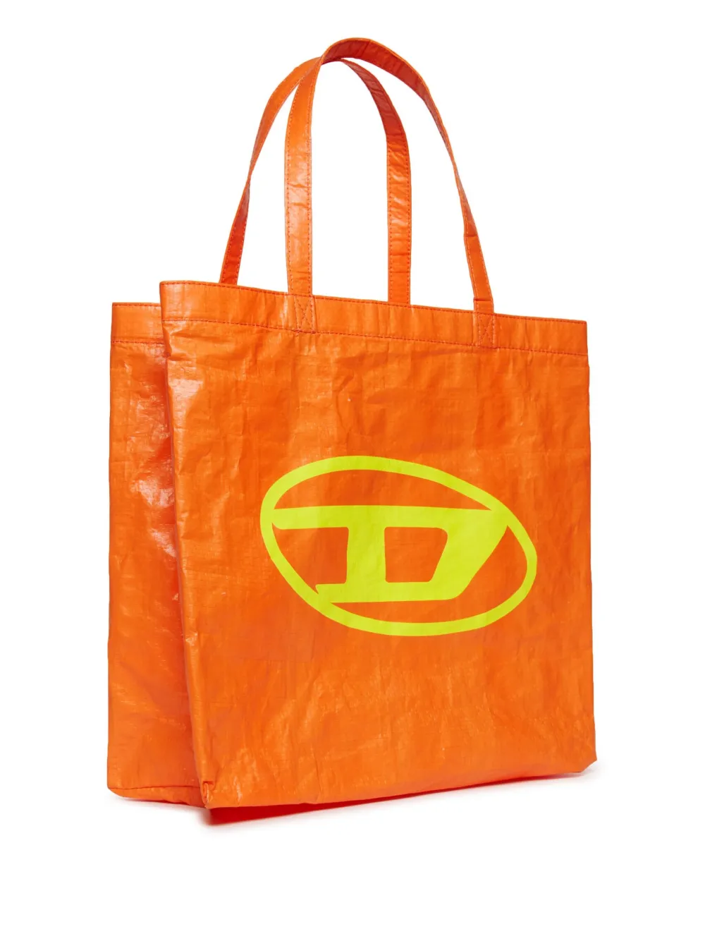 Diesel Kids Shopper met Oval D-logo Oranje