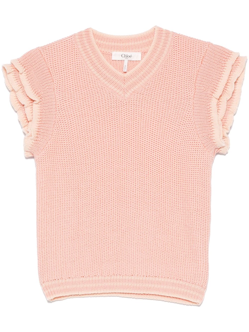 Chloé knitted vest - Pink