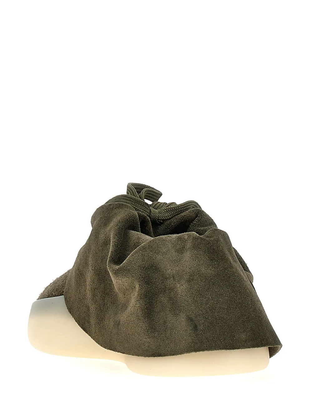 Fear Of God Man Sneakers Dark Green Size 7 Leather In Green