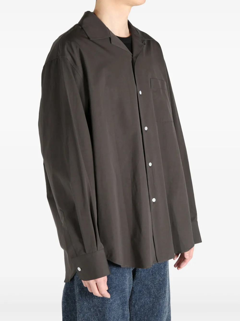 The Row cotton shirt Bruin
