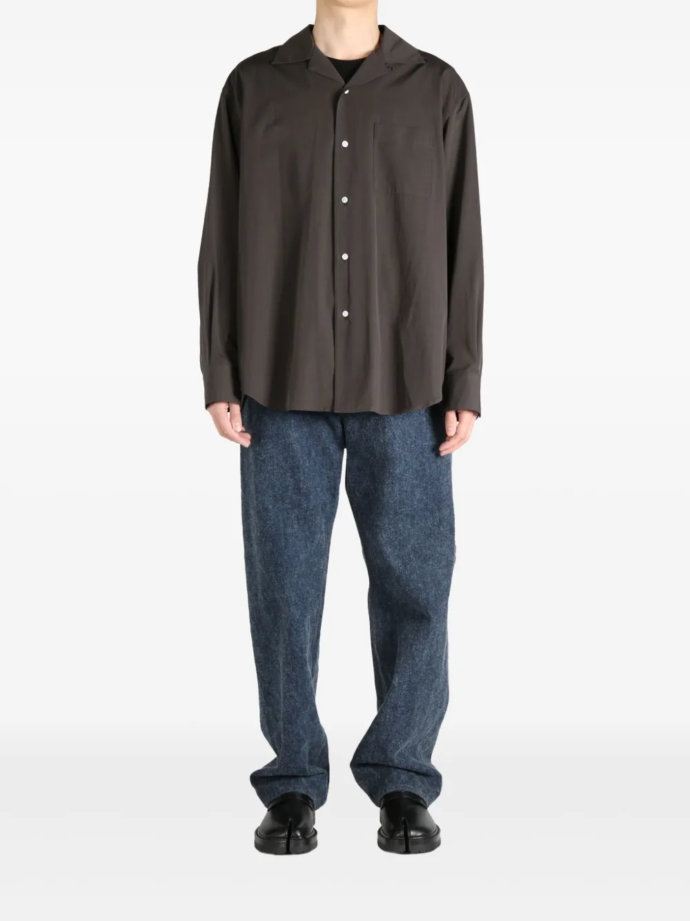 The Row cotton shirt - Bruin