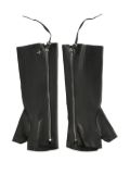 Ma+ leather gloves - Black